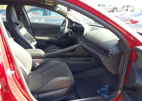 2025 Hyundai Elantra N из США, поврежденный, VIN KMHLW4DK3SU026811